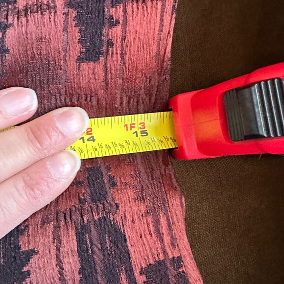 Votre Nom Paris Pretty Red Metallic Black Sleeveless Sheath Dress SZ 3  US SZ 6 - Picture 12 of 14